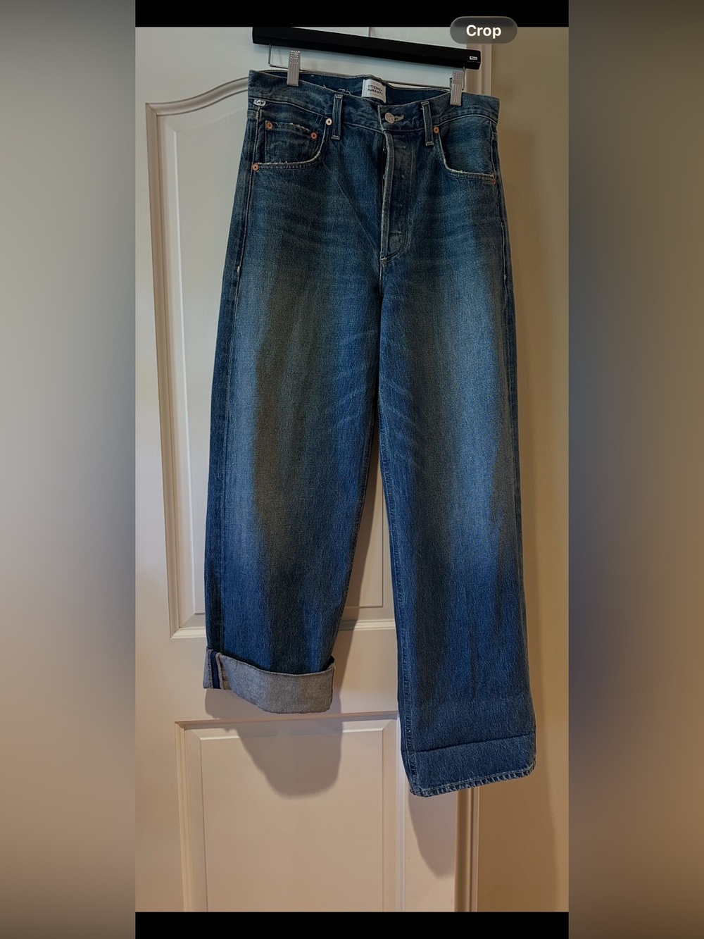 Citizens Of Humanity Ayla Wide Leg Jeans in Brielle Wash size 28 - Picture 14 of 14